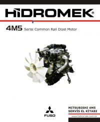 repair manual Mitsubishi Diesel Engine 4M5 Series Common Rail Service Manual Document PDF