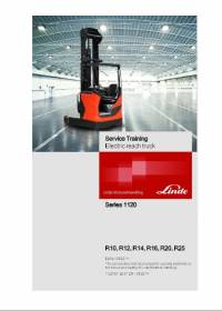 repair manual Linde Electric Reach Truck R10, R12, R14, R16, R20, R25 Service Training Manual PDF