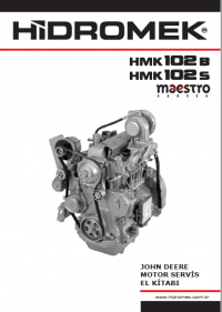 repair manual Hidromek Backhoe Loader HMK 102B HMK 102S John Deere Motor Service Manual PDF