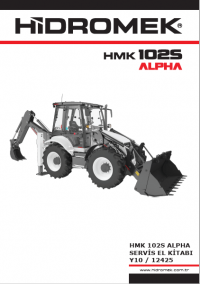 repair manual Hidromek Backhoe Loader HMK 102S ALPHA-T3 Husco Turner CR-TR Service Manual PDF
