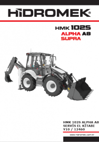 repair manual Hidromek Backhoe Loader HMK 102S ALPHA-SUPRA-T3 Turner CR Rexroth Service Manual PDF