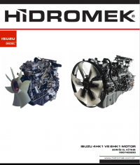 repair manual Hidromek Isuzu Diesel Engine 4HK1 VE 6HK1 H907400090 Service Manual Document PDF