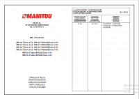 spare parts catalog Manitou Forklift MSI20T-30D BUGGIE Series 3-E-3, MH 20-4 Turbo Buggie Series 3-E-3 Parts Catalog PDF