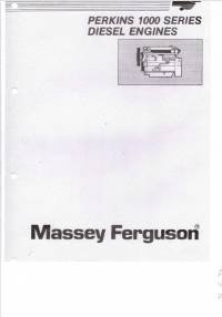 repair manual Massey Ferguson Perkins Phaser 1000 Series Diesel Engines Workshop Manual PDF