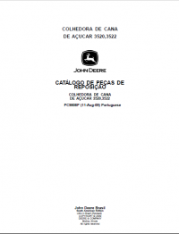 spare parts catalog John Deere Cane Harvester of Sugar 3520, 3522 Parts Catalog for Replacement PDF