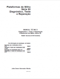 repair manual John Deere Corn Platform Series 90 Diagnostics, Testing and Repair Technical Manual PDF