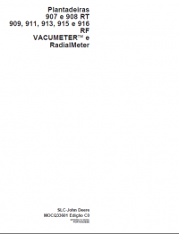 repair manual John Deere planters 907 and 908RT 909, 911, 913, 915 and 916 RF Operators Manual PDF