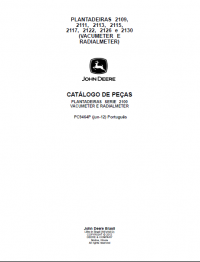 spare parts catalog John Deere Planters 2109, 2111, 2113, 2115, 2117, 2122, 2126 and 2130 Parts Catalog PDF