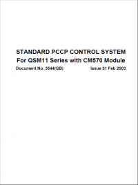 repair manual Cummins Standard PCCP Control System For QSM11 Series with CM570 Module Manual
