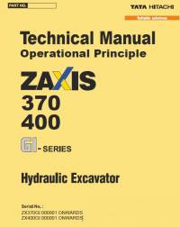 repair manual Hitachi Hydraulic Excavator Zaxis 370, 400 GI-Series Operational Principle Technical Manual PDF