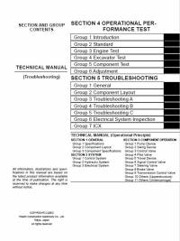 repair manual Hitachi Wheeled Excavator Zaxis 130W Troubleshooting Technical Manual PDF
