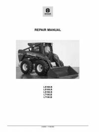 repair manual New Holland Skid Steer Loader LS180.B, LS185.B, LS190.B, LT185.B, LT190.B Repair Manual PDF