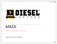 Diagnostic Software Mack (VMAC IV w/2007 Emissions CH Series Trucks ) Engine Electrical Circuit Diagram PDF