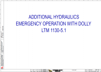 Diagnostic Software Liebherr LTM 1130-5.1 Additional Hydraulics Emergency Operation with Dolly PDF