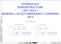 Diagnostic Software Liebherr LTM 1160-5.1 Hyraulics Superstructure General Layout Emergency Lowering