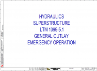 Diagnostic Software LIEBHERR Hydraulic Superstructure LTM 1095-5.1 GENERAL OUTLAY EMERGENCY OPERATION
