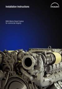 repair manual Man Marine Diesel Engines Commercial Shipping Installation Instructions PDF