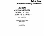 repair manual JLG Drive Axle G10-55A, G12-55A, TL1055, TL1255, TL1055C, TL1255C Repair Manual PDF