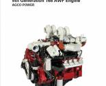 repair manual Fendt Agco Power 5th Generation 168 AWF Engine Workshop Service Manual PDF