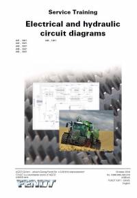 repair manual Fendt Tractor 900 Vario Electrical Hydraulic Circuit Diagrams Service Training Manual PDF