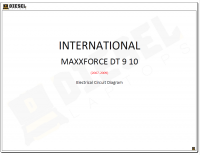 Diagnostic Software International MaxxForce DT 9, 10 (2007-2009) Electrical Circuit Diagram PDF