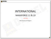 Diagnostic Software International Maxxforce 11 and 13 (2008-2009) Electrical Circuit Diagram PDF