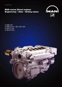repair manual Man Marine Diesel Engines D2866 LXE Engineering Data Setting Values PDF