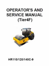 repair manual Hyundai Ground Rollers HR110/120/140C-9 Tier 4F Operator’s And Service Manual PDF