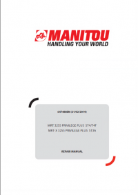 repair manual Manitou MRT 3255 PRIVILEGE PLUS ST4/T4F, MRT-X 3255 PRIVILEGE PLUS ST3A Repair Manual PDF