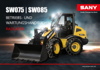 repair manual Sany Wheel Loader SW075, SW085 Operation and Maintenance Manual PDF