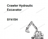 repair manual Sany Crawler Hydraulic Excavator SY415H Operation and Maintenance Manual PDF