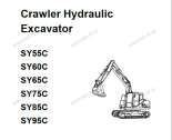 repair manual Sany Hydraulic Excavator SY55C, SY60C, SY65C, SY75C, SY85C, SY95C Operation and Maintenance Manual