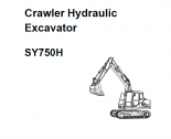  Sany Crawler Hydraulic Excavator SY750H Operation and Maintenance Manual