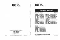 repair manual Cat Lift Trucks GP15N to GP35AN, DP15N to DP35AN, GPE15N to GPE35AN FC/MC Service Manual