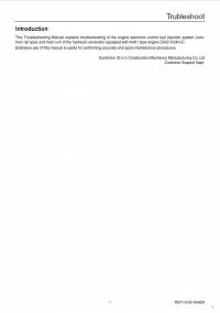 repair manual Sumitomo Hydraulic Excavator SH250-5, SH250-5LR Troubleshooting Manual PDF