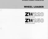 repair manual TCM Wheel Loader ZW220, ZW250 Operational Principle Technical Manual