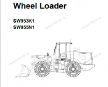 repair manual Sany Wheel Loader SW953K1, SW953K1 Operation and Maintenance Manual PDF