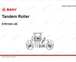 Diagnostic Software Sany Tandem Rolles STR100C-8S Electrical and Hydraulic Schematics Manual PDF