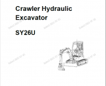 repair manual Sany SY26U Crawler Hydraulic Excavator Operation and Maintenance Manual PDF