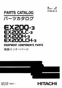 repair manual Hitachi Excavator EX200(LC)-3, EX200H(LC)-3 Technical Service Manual PDF