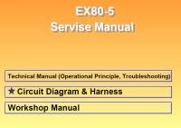 repair manual Hitachi Excavator EX80-5 Technical & Workshop Manuals, Circuit Diagrams PDF