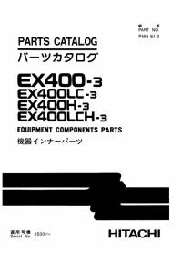 spare parts catalog Hitachi Equipment Components Parts EX400-3, EX400LC-3, EX400H-3, EX400LCH-3 Parts Catalog PDF