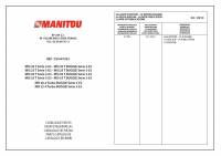 spare parts catalog Manitou Forklifts MSI 20, 25, 30, 35, MH20-4/25-4 T/Buggie Series 3-E3 Parts Catalog PDF