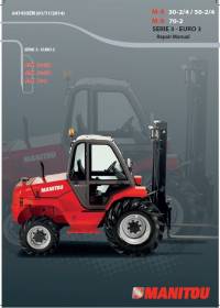 repair manual Manitou Forklifts M-X 30-2/4/50-2/4, M-X 70-2 Series 3 - Euro 3 Repair Manual PDF