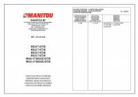 spare parts catalog Manitou Forklifts MSI20/25/30/35 T 4ST3B Series, MH20/25-4 Buggie 4ST3B Parts Catalog PDF