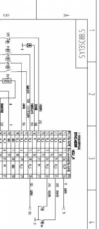 repair manual Sany Crawler Hydraulic Excavator SY135C8B-SY135C8M Electrical Schematics Model 1 PDF