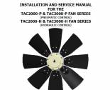 repair manual Flexxaire Pneumatic & Hydraulic Controls TAC2000-P/H & TAC3000-P/H FAN SERIES Installation & Service