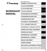repair manual Hino Trucks 145-338 Series with J05D-TA, J08E-TA/TB Engines 2005 PDF Manuals