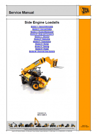 repair manual JCB Side Engine Loadalls 540-140, 540-170, 535-125 Hi-Viz, 535-140 Hi-Viz Service Manual PDF