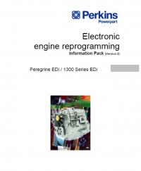 repair manual Perkins Peregrine EDi / 1300 Series EDi Engines PDF Manual